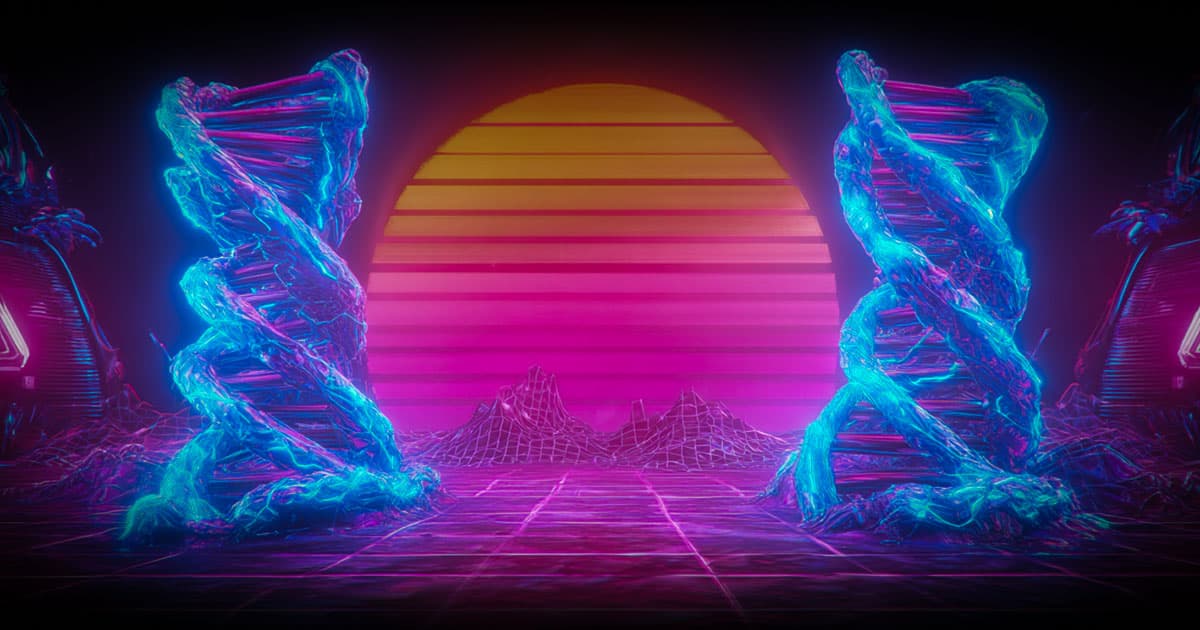 Vicious Pickleball Labs background featuring retro aesthetic